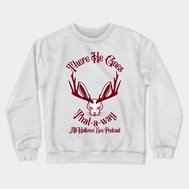 Jackalope Crewneck Sweatshirt by All Hallows Eve Podcast 